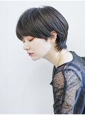  切りっぱなしボブ美髪ピンクブラウンエアリーロング[銀座]