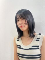アオ(AO。)&nbsp;ウルフカット/レイヤーカット/顔まわりカット