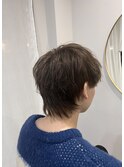 メンズショートウルフ
