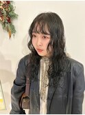 ロングレイヤー×パーマ