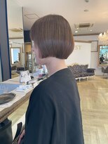 コワファースト 大分(COIFF1RST)&nbsp;ベージュカラーのショートボブ