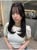 仙台髪質改善縮毛矯正韓国レイヤーカット前髪イメチェン美髪学割
