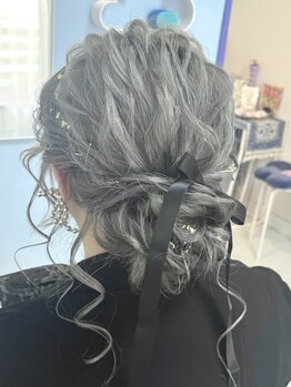 カリーノ(carino)の写真/ヘアセットを日常に!結婚式やライブ前のセットからナチュラルな日常ヘアセットまで♪プロにお任せください*