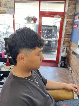 クラウン(CROWN) ナチュラルマレットヘア