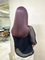 アジールヘア 東上野店(agir hair)&nbsp;秋のくすみピンクラベンダー◎20代30代向け【上野/御徒町】