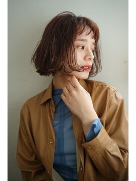 エインアンリー 明治神宮前(AIN.ANLY.) ボブパーマ、毛先パーマ、ニュアンスパーマ、ミニボブ