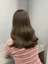 ディジョン 自由ヶ丘(Dijon)&nbsp;韓国顔まわりレイヤーカットグレージュオリーブベージュブラウン