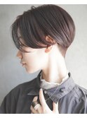 大人可愛い30代40代50代小顔◎マッシュショートボブウルフカット
