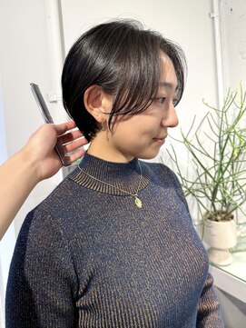 フォト 新宿(foto) ハンサムショート・センターパート