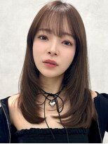 エジョン 三鷹店(Aejon)&nbsp;三鷹レイヤーカット韓国ダブルカラー顔周り前髪カットボブ