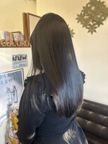 ココロ(COCORO)&nbsp;かっこかわいいブルーブラックヘア