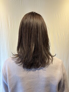 ココカラヘアー ニコ(cococara hair nico) レイヤーカット/アッシュブラウン