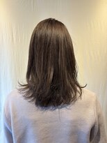 ココカラヘアー ニコ(cococara hair nico) レイヤーカット/アッシュブラウン