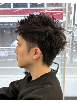 ウィル バイ ブラウン(Vir by Brown) MEN’S HAIR/スパイキーショート/ピンパーマ/藤沢美容院