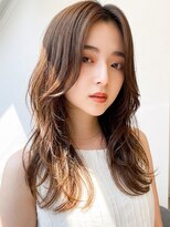 コア(CoRe.gn)&nbsp;透明感抜群◎ブリーチなしカラーくびれレイヤー夏カラー
