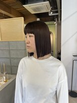 トゥループレイス(true place)&nbsp;ぱっつんボブ/ワインドバング