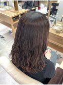 ミディアムパーマ　ウェーブパーマ