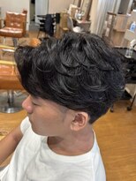 チルアウト 塚口本町店(chill out)&nbsp;メンズショートパーマ×ラウンドマッシュ