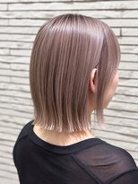 ノイ 高岡店(NEU)&nbsp;髪質改善ケアブリーチ×切りっぱなしボブ