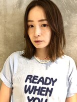 ハマモト&nbsp;上質なロングボブスタイル