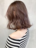 グレージュレイヤー_ココアブラウンセシルカット_ba297401