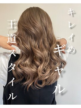 ガルボヘアー 名古屋栄店(garbo hair) #名古屋#栄#美容院#ハイトーン#ベージュ#ギャル#10代#20代