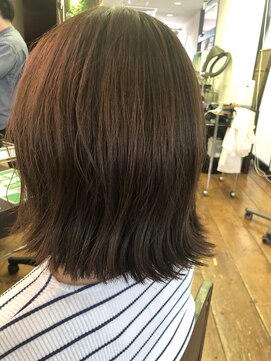 フレンズ 環状通東店(friend's) 伸ばしかけにも！　外はねボブ　5