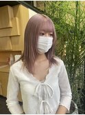 【ペールラベンダーピンク×髪質改善】zest吉祥寺　青木桜