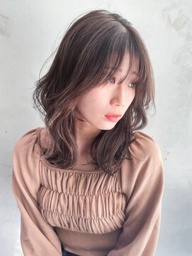 アイティーバイアルバム 八王子店(IT by ALBUM) レイヤーカット_ホワイトグレージュネビージュ_29105