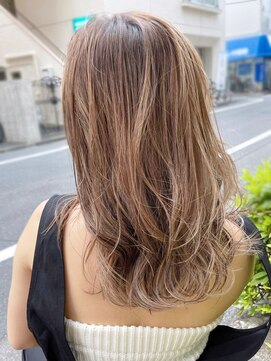 アイティー バイ アルバム 浦和店(IT by ALBUM) ラフセミロング_外ハネボブセクションカラー_ba382071