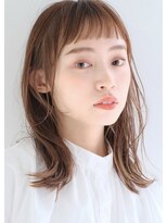 チャンチ(chanch) 軽めバングストレートスタイル