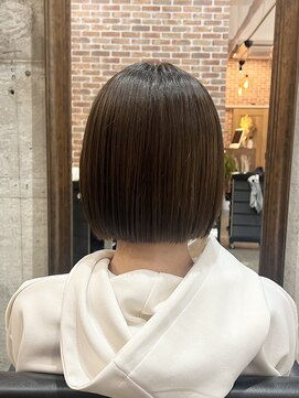 ヴィップルーム(viproom) 一度はしたくなる顎ラインのやや前下がりボブ♪艶髪ヘア