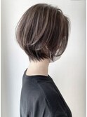 ひし形ショートボブ