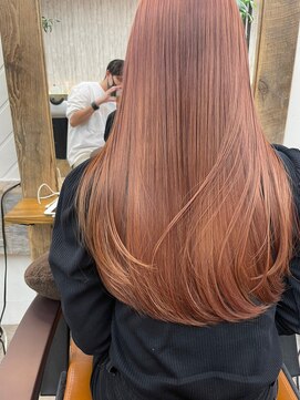 ナンバー アンフィール 渋谷(N° anfeel) 【髪質改善】韓国ピンクベージュ 渋谷/道玄坂