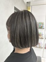 ネックス 表参道本店(nex)&nbsp;【nex表参道脱白髪染め】ナチュラルボブ