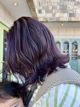 クララデアンシュシュ(Kurara de UN CHOU CHOU) パープルグレージュ