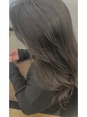 shiny hair × soft color