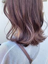 ルプラ チッタ(le-pla Citta)&nbsp;くびれボブ/ペールピンクブラウン