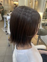 インデックスヘアー 錦糸町店(in'dex hair)&nbsp;髪質改善グレージュカラーカーキベージュレイヤーロング錦糸町