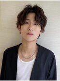 スペインカール/韓国マッシュ/ニュアンスパーマ/銀座