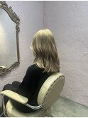 ホワイトブロンドカラー