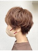 #小顔パーマ#大人可愛い#小顔ヘア#マッシュショート