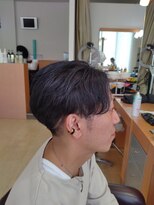 シャンプーボーイ 佐世保駅前店(SHAMPOO BOY)&nbsp;センターパート　ナチュラル　シャンプーボーイ佐世保駅前店