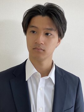 メンズヘア アリエス(men's hair ARIES) かきあげビジネスショート