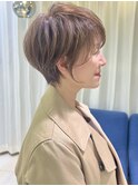 前下がりショート/絶壁解消/30代/40代/50代【橋本】