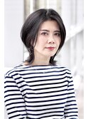 大人女性の為のくびれる外ハネレイヤー/ミスエッセンス竹下