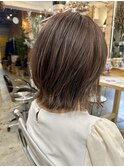 レイヤーボブ【カット+白髪ぼかし+トリートメント15400円】