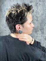 プレミアムバーバー 原宿店(PREMIUM BARBER produce by HIRO GINZA)&nbsp;ダブルカラーショート