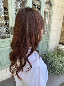 クララデアンシュシュ(Kurara de UN CHOU CHOU) ピンクベージュ×フロントレイヤー