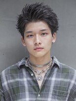 シティ(CITY)&nbsp;【小久保style】ベリーショートニュアンスパーマグレーベージュ